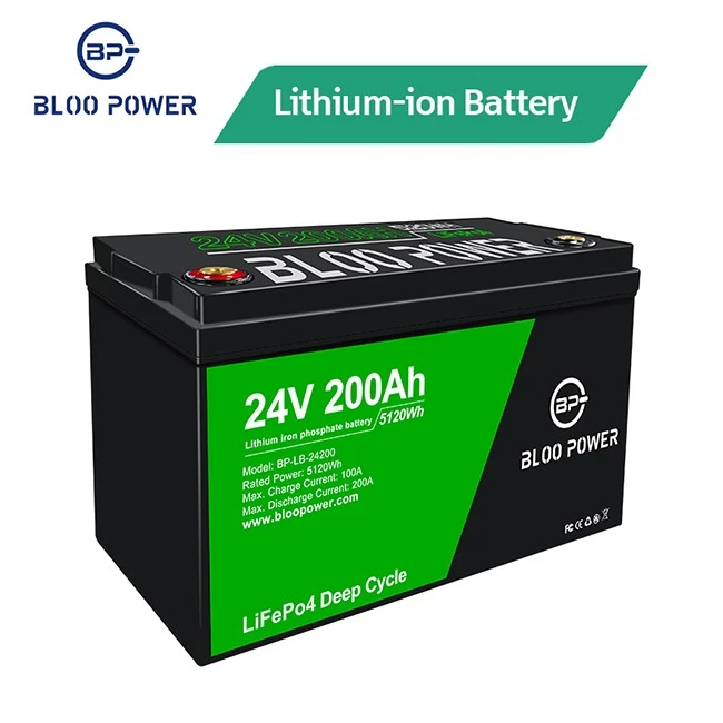 24 V lithium ion battery