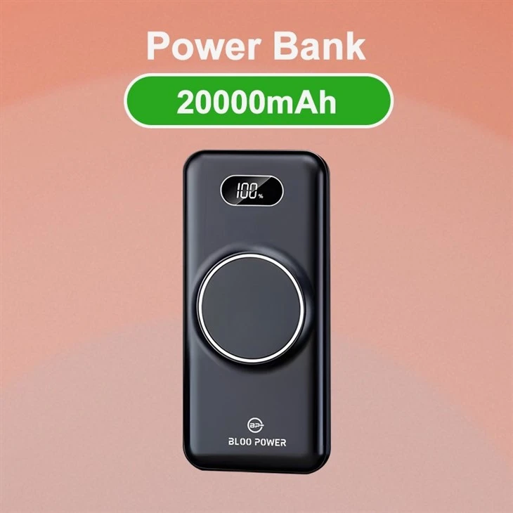 Wireless Charger Power Bank 20000mAh